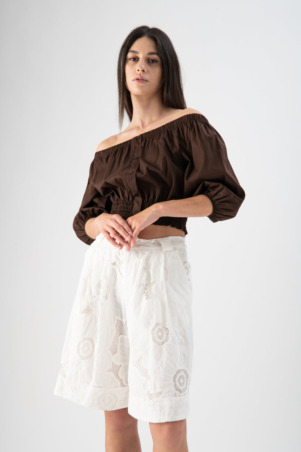 Blusa cropped