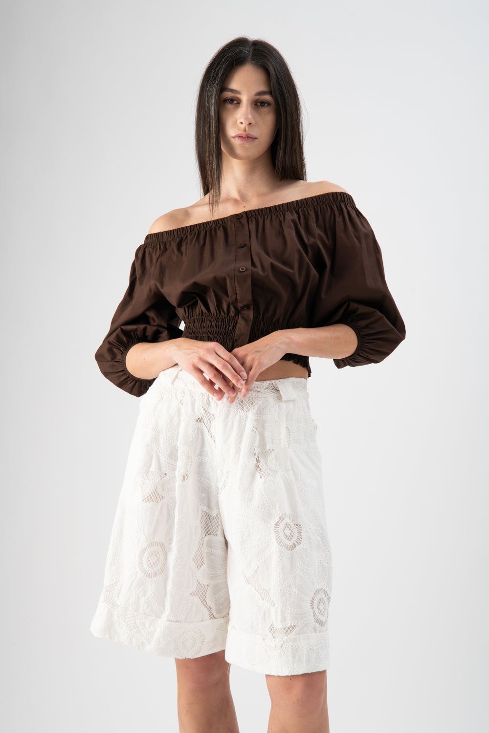 Blusa cropped