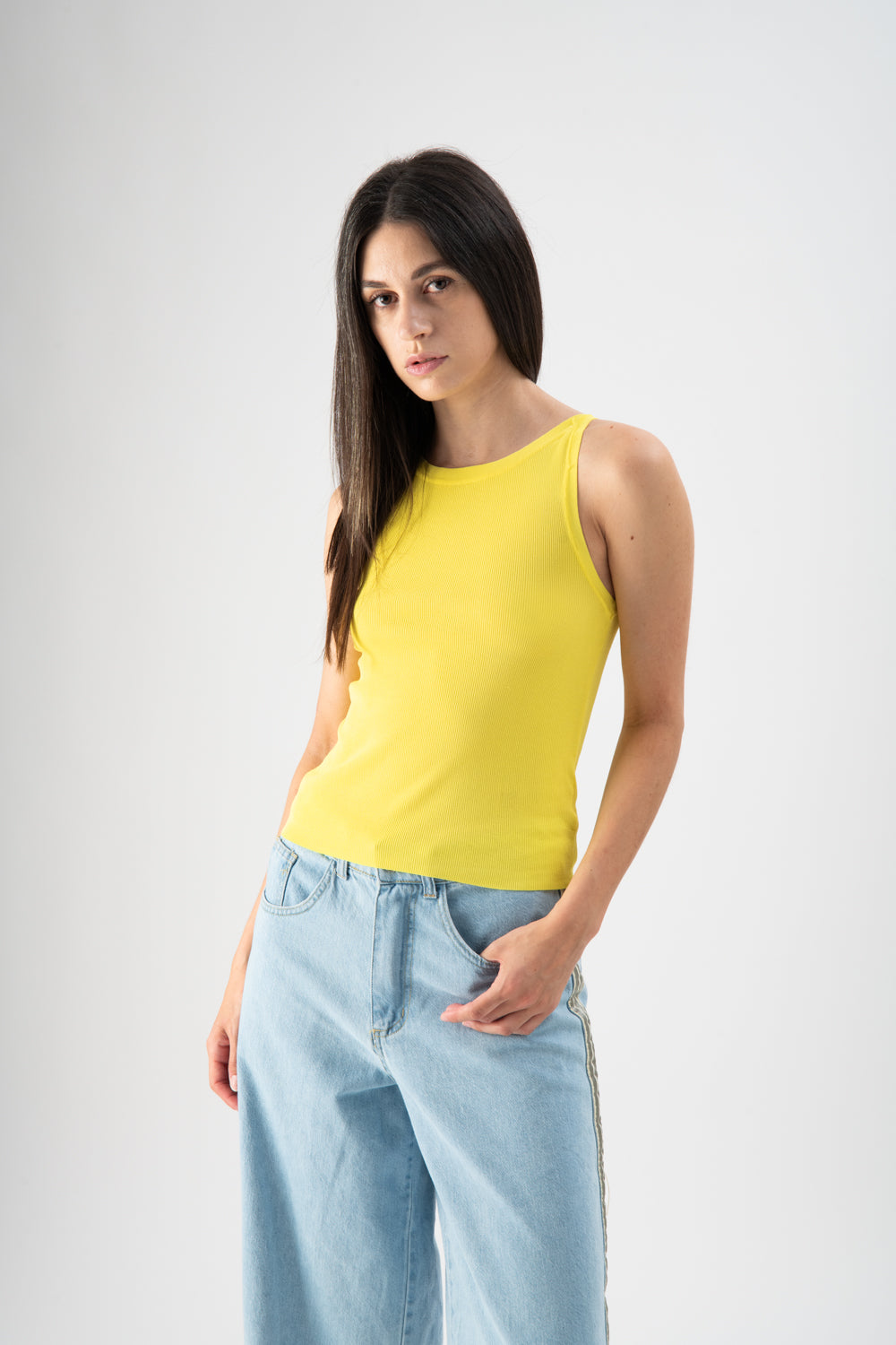 Top cropped  a costine lemon