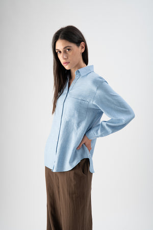 Camicia oversize Text