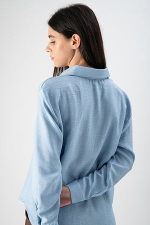 Camicia oversize Text